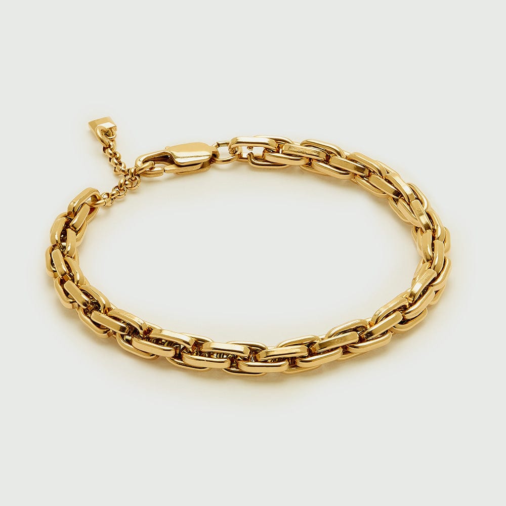 Bracelets LUXE Interlocking Link Chain Bracelet - Gold Orelia Jewellery