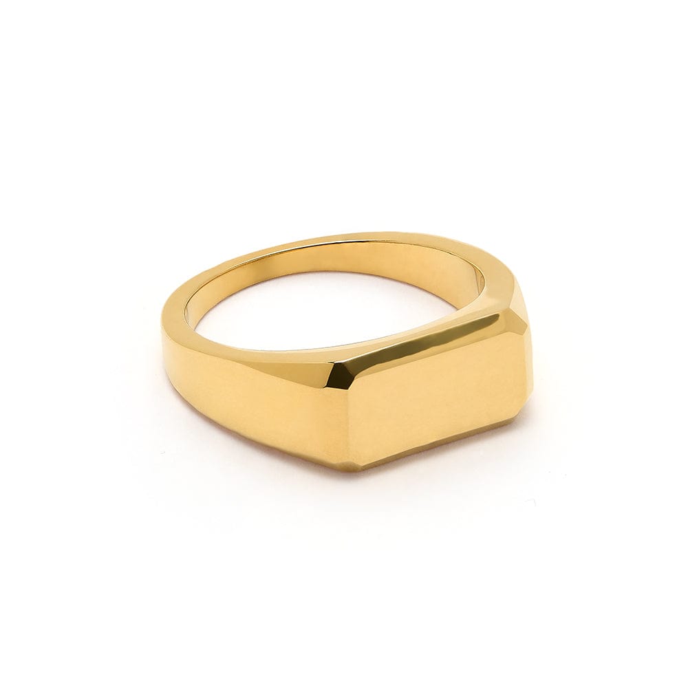 Rings Faceted Rectangle Ring Orelia Jewellery