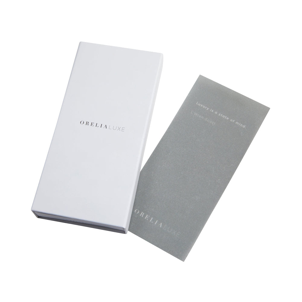 Rings LUXE Bevelled Edge Ring - Silver Orelia Jewellery